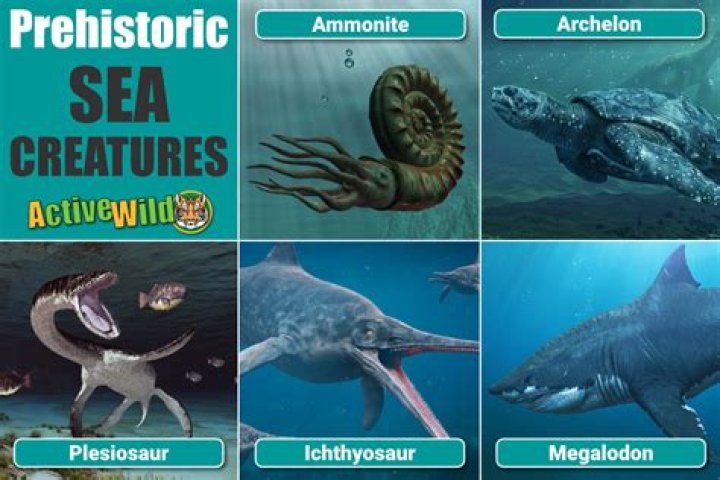 Are there prehistoric creatures in the ocean?