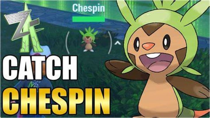 Can Chespin evolve?