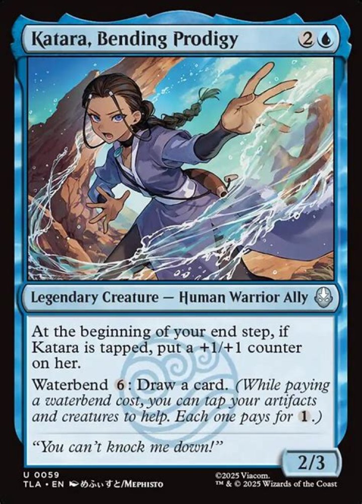 Can Katara bend any liquid?