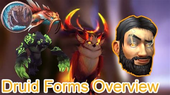 Can you change Zandalari troll druid forms?