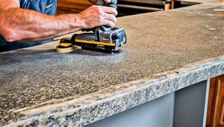 Comment couper un comptoir de granit?