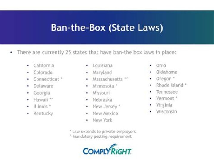 Does Ohio have the ban the box law?