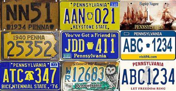 Does PA have special license plates?