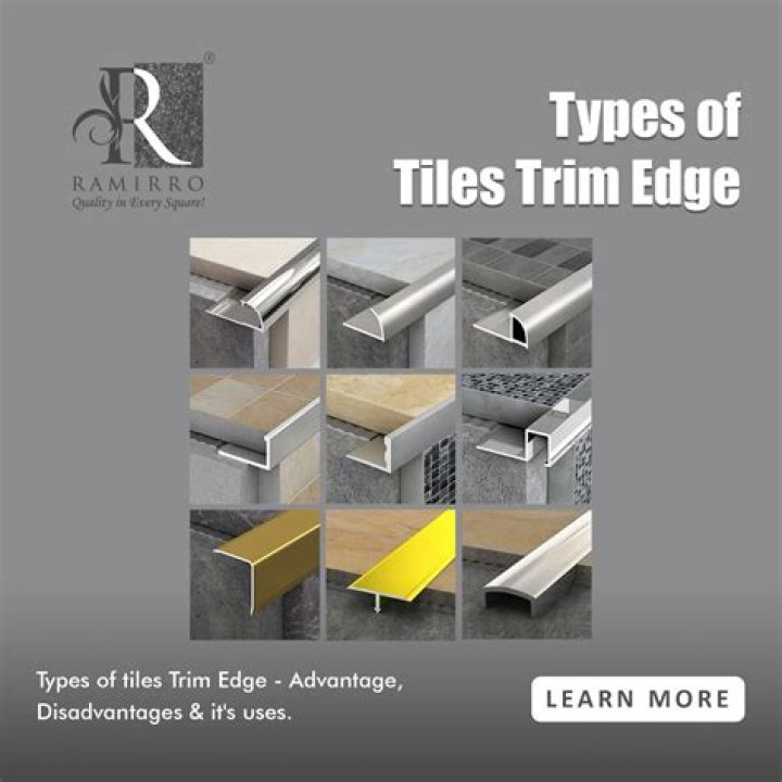 Does tile edge need trim?