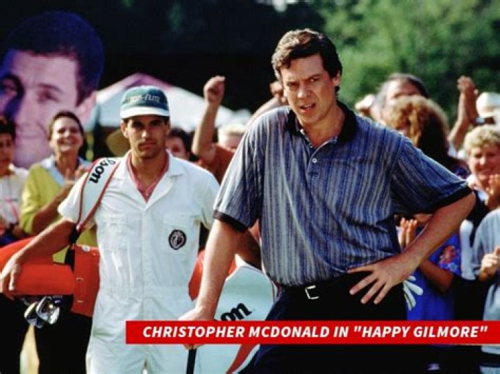 Happy Gilmore Actor Christopher McDonald Who Plays Shooter McGavin Is Arrested For DUI