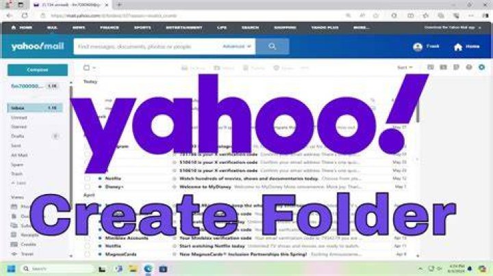 How can I download Yahoo Mail folders?