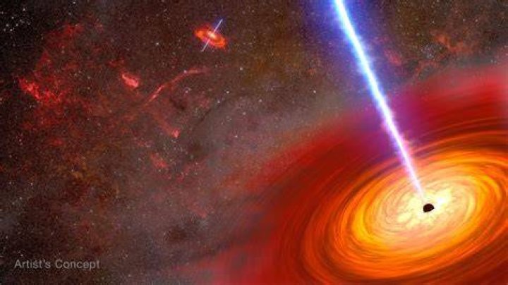How did Andrea Ghez and other scientists prove that there is a black hole at the center of our galaxy?
