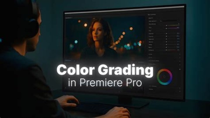 How do I add color grading to a video?