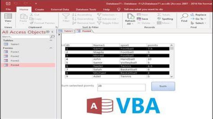 How do I add items to a listbox in Access VBA?