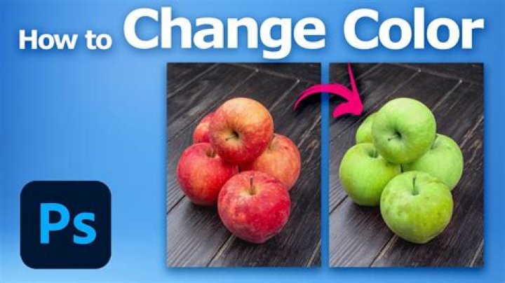 How do I change foreground color in Photoshop?