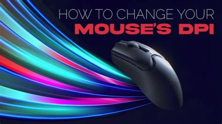 How do I change the DPI on my Microsoft mouse?