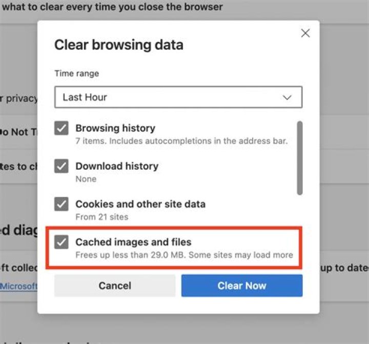 How do I clear my Internet Explorer cache memory?