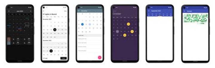 How do I create a custom calendar in android?
