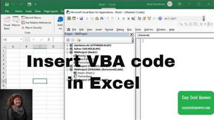 How do I create a VBA code in Access 2010?