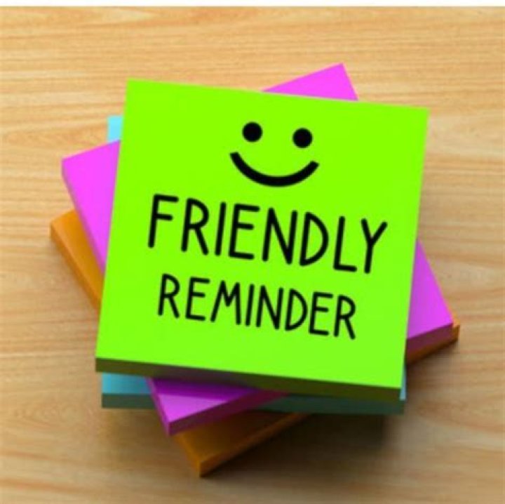 How do I email a friendly reminder?