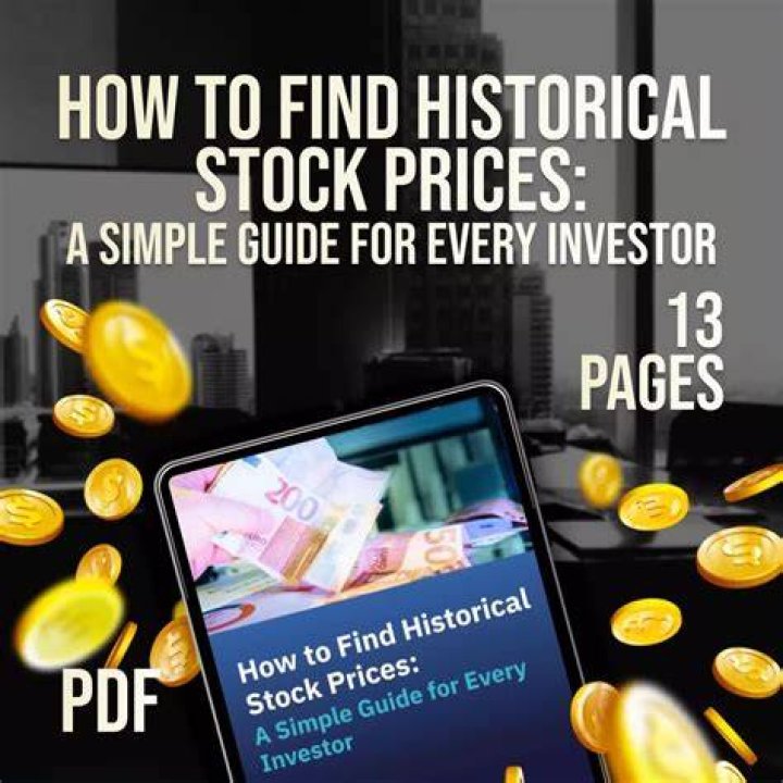 How do I find historical stock prices?
