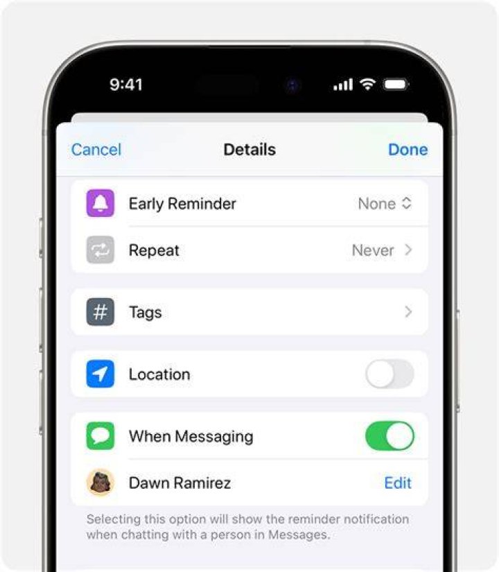 How do I get Reminders icon on my iPhone?