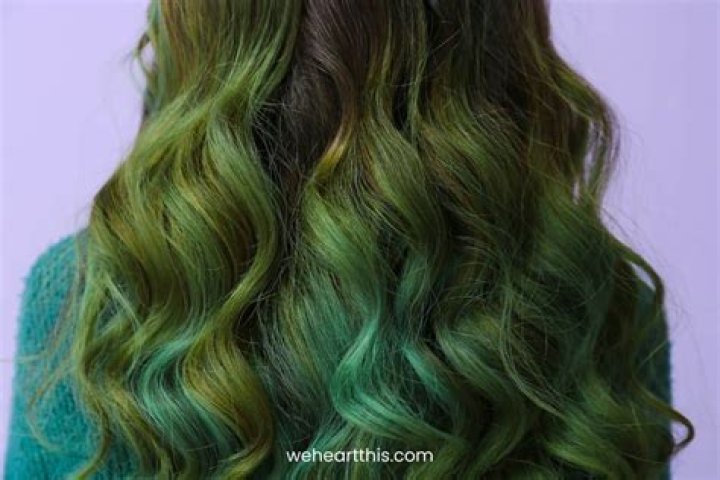 How do I get the Ash green out of my hair?