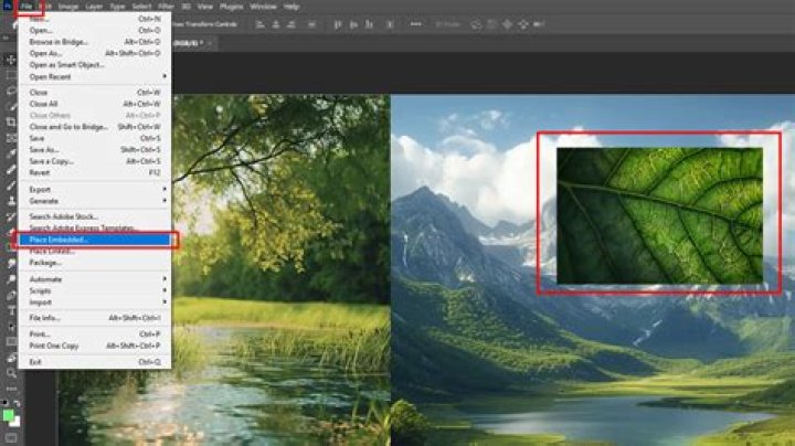How do I import a GIF into Photoshop?