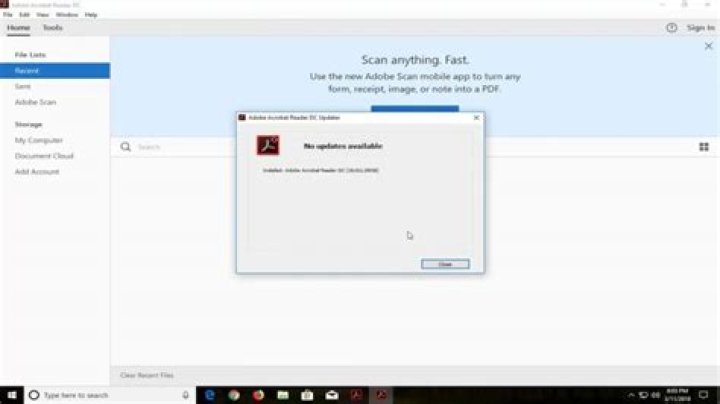 How do I manually update Adobe Acrobat?