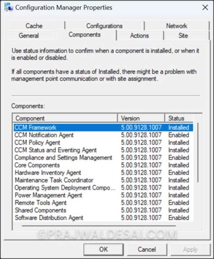 How do I open the Configuration Manager in Windows Server 2008?