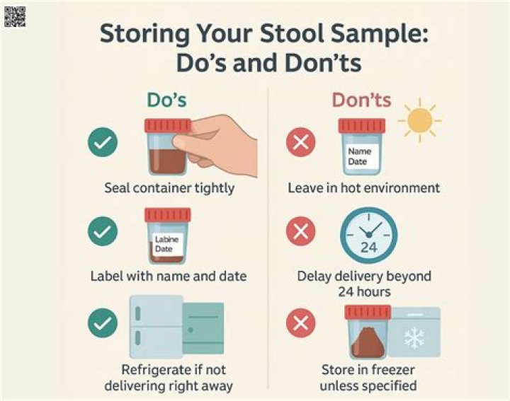 How do I read my stool test results?