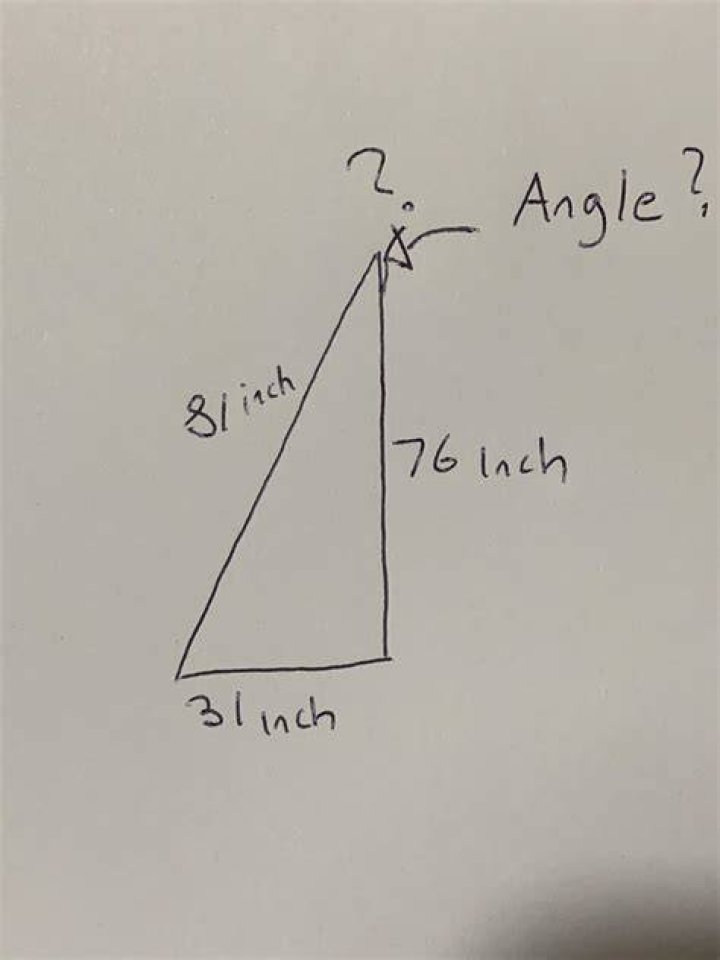 How do you find the angle of a hip roof?