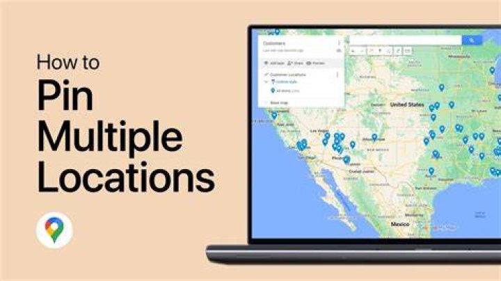 How do you put multiple pins on iPhone maps?