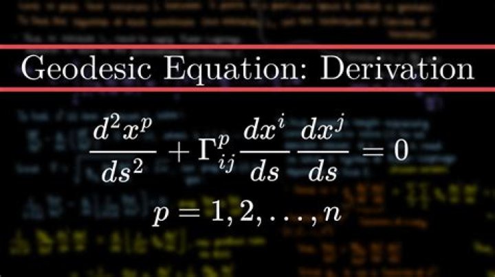 How do you solve geodesic equations?