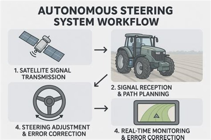 How does Trimble Auto steer work?