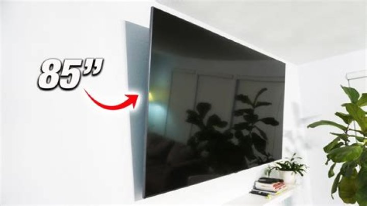 How far should you sit from 85 inch TV?