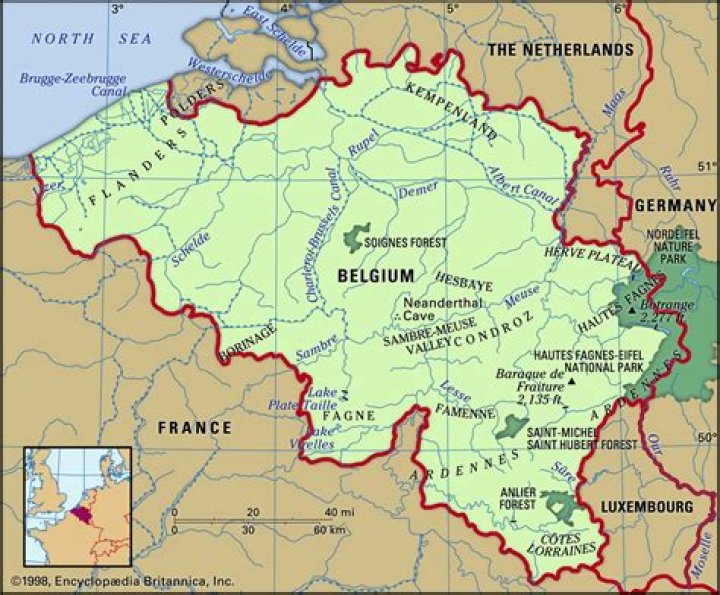 How hot is Belgium in May?