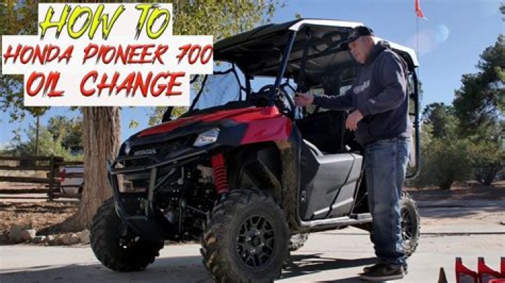 How much does a Honda Pioneer 700-4 Cost?
