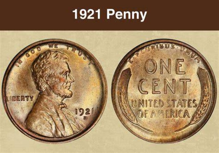 How much is a 1921 penny worth?