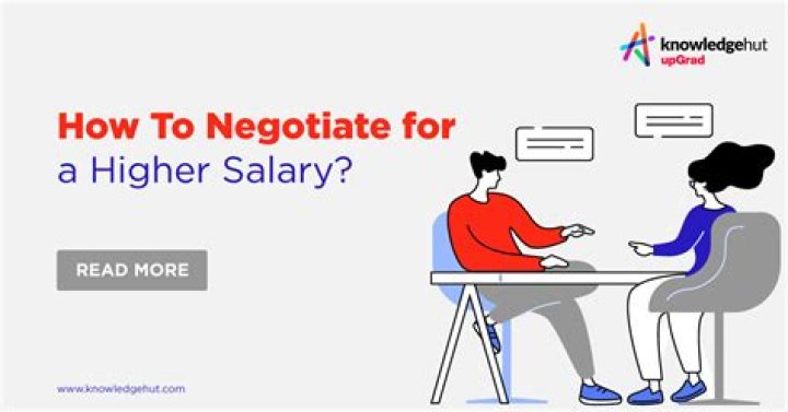 How to negotiate a higher salary?