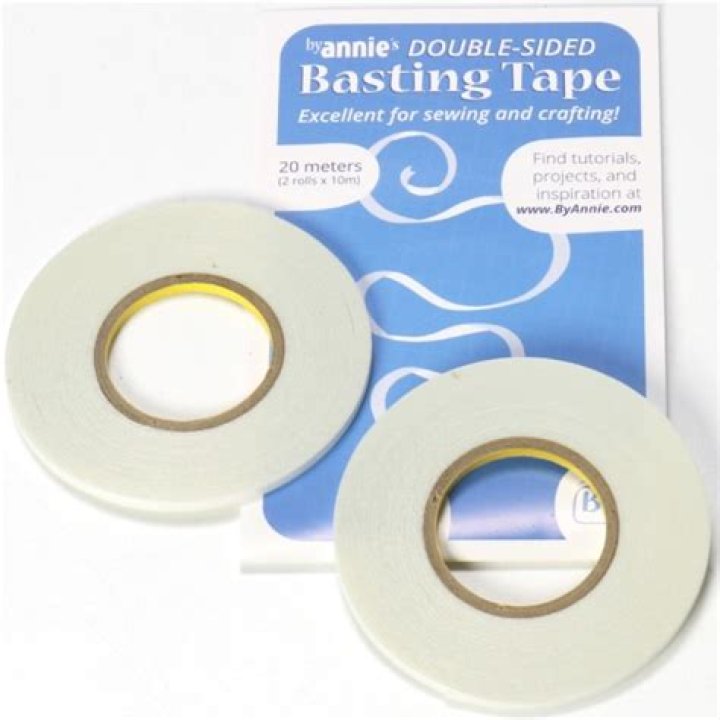 Is double-sided tape the same as basting tape?