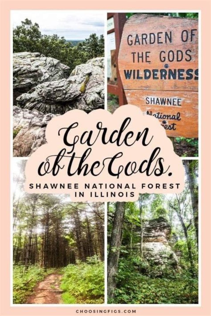 Is Garden of the Gods part of Shawnee National Forest?