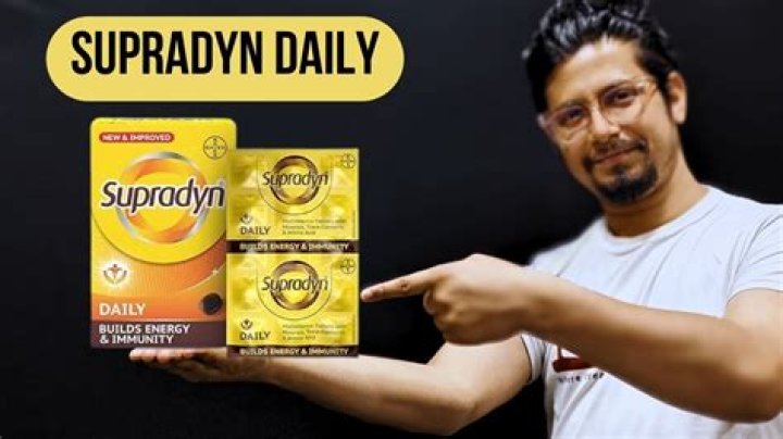 Is it OK to take supradyn daily?