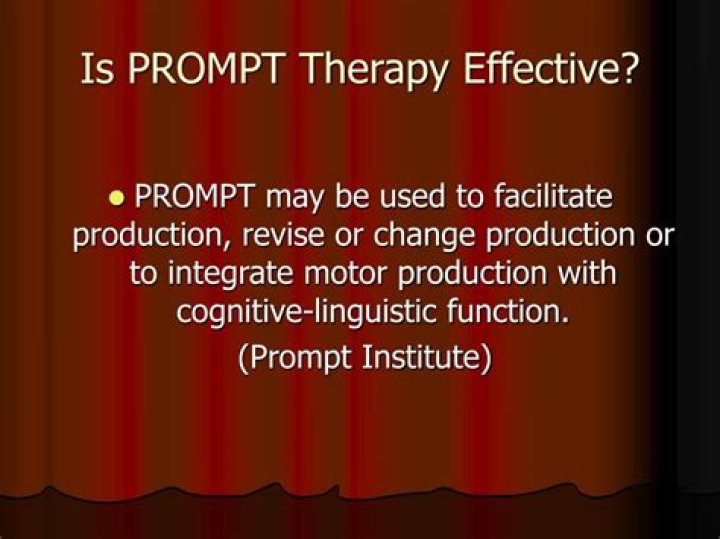 Is prompt therapy effective?