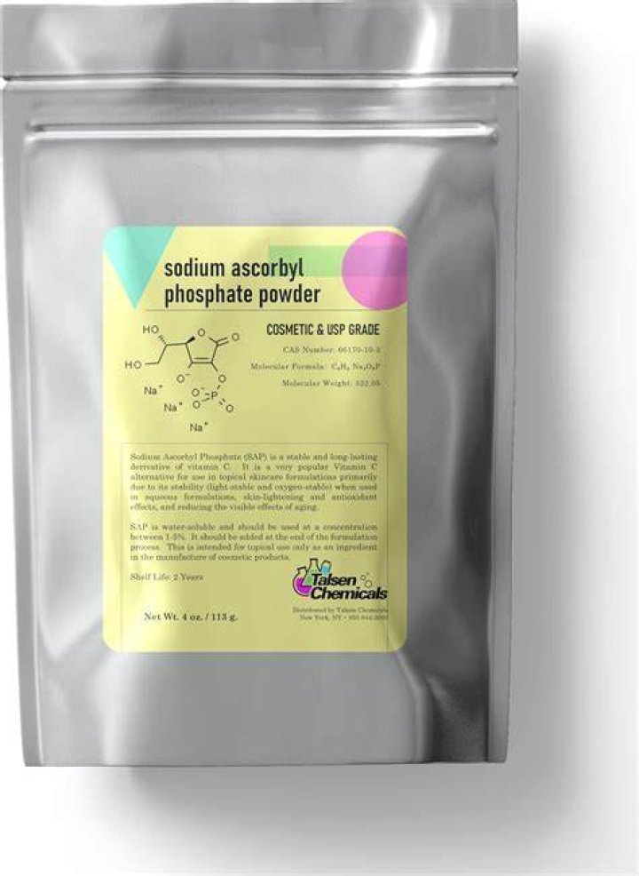 Is sodium ascorbyl phosphate the same as ascorbic acid?