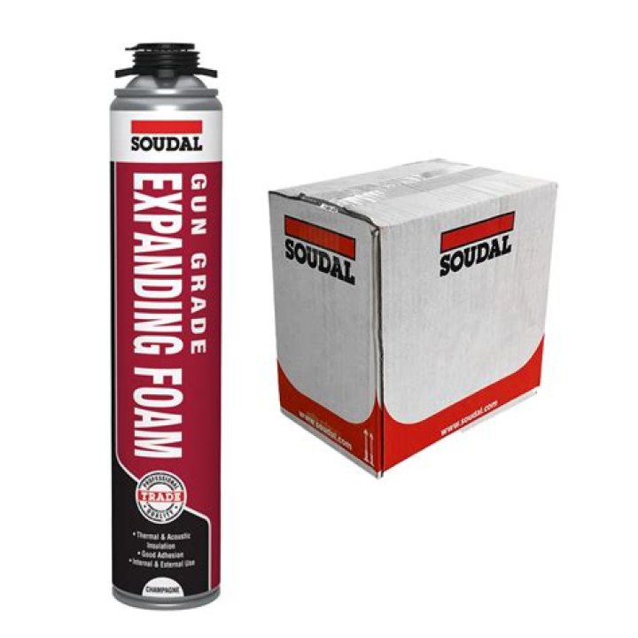 Is soudal expanding foam closed cell?