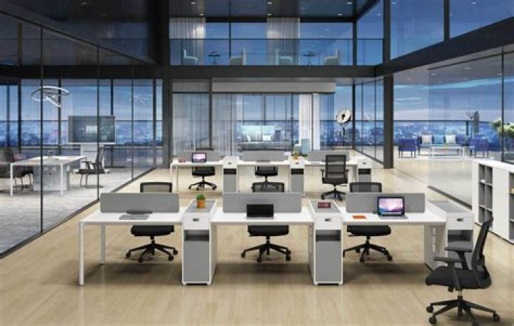 What are types of office layout?