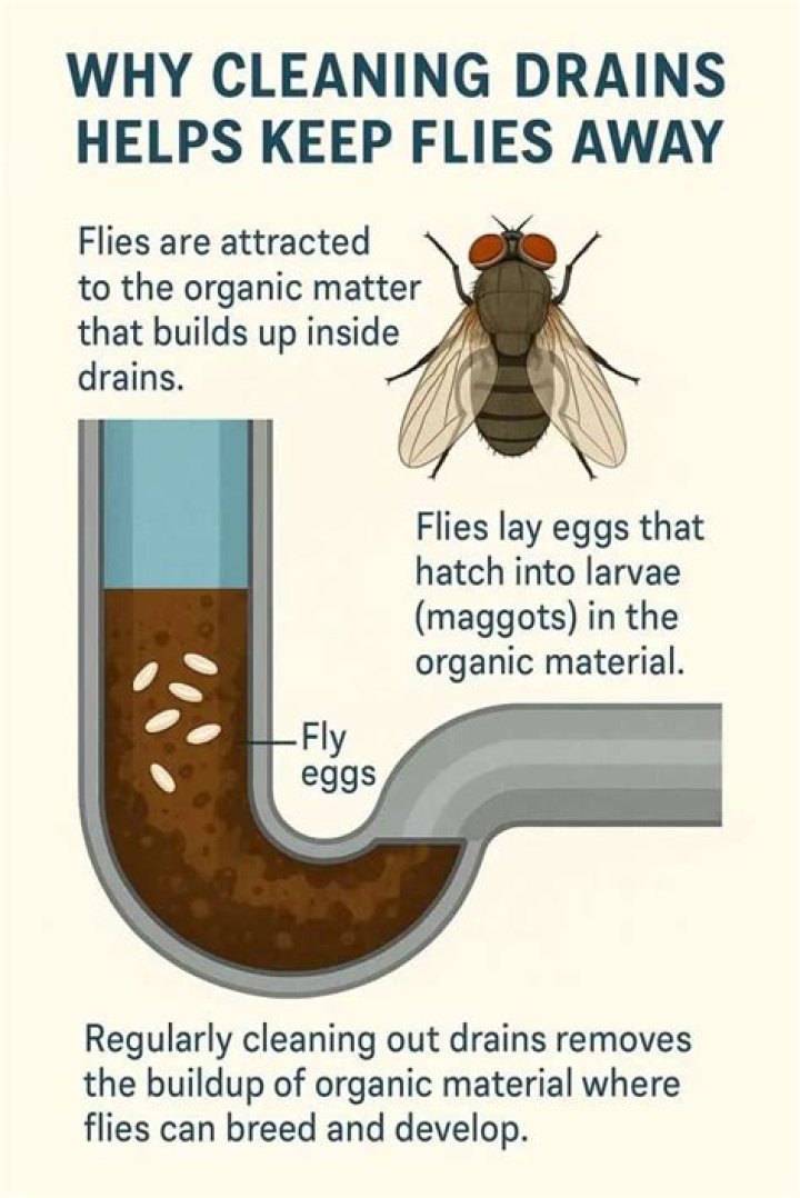 What chemicals kill sewer flies?