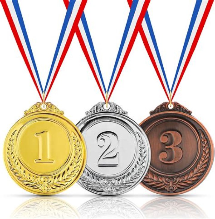 What color is bronze medal?