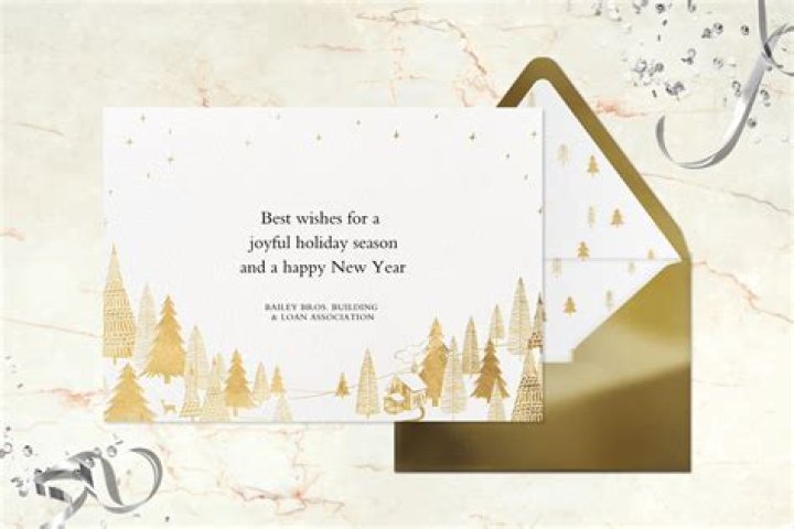 What do you say at the end of a holiday card?
