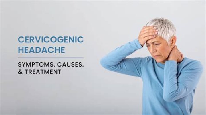 What does a cervicogenic headache feel like?