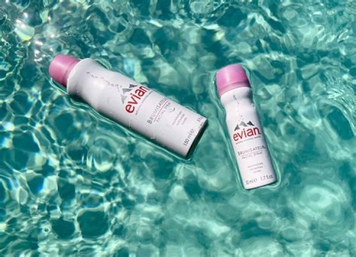 What does the Evian facial spray do?