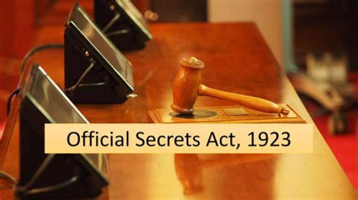 What does the Official Secrets Act say?