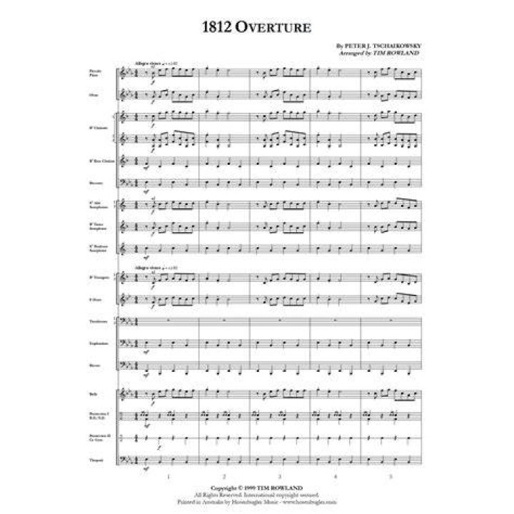 What grade is 1812 Overture?