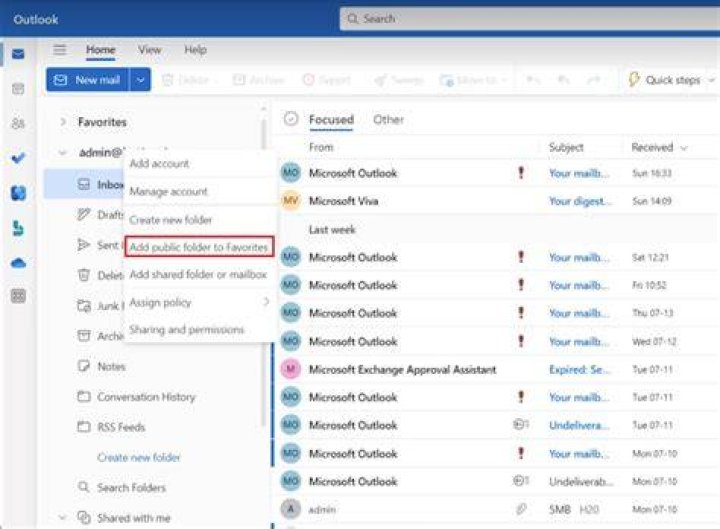 What happened to my sub folders in Outlook?